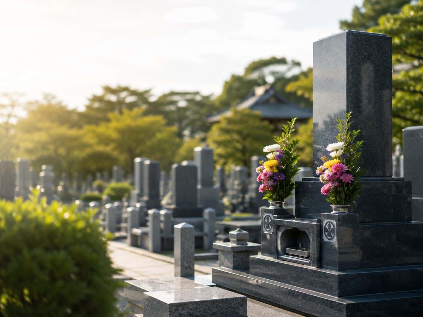 千葉県で心を込めてお参りとお掃除を行う、清められたお墓